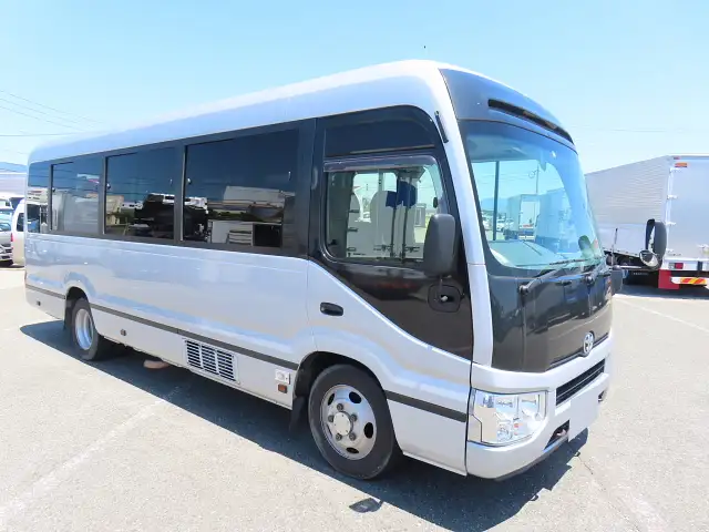 トヨタ コースター 小型 バス マイクロバス SKG-XZB70の中古トラック画像3