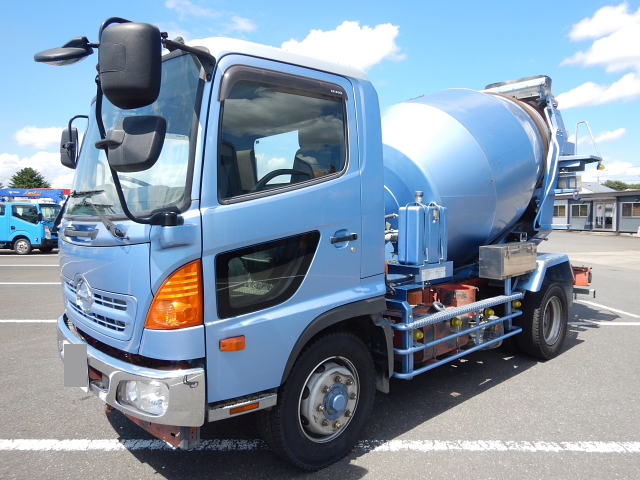 日野 レンジャー 中型/増トン ミキサー・ポンプ ミキサー車 LKG-FJ7JDAA