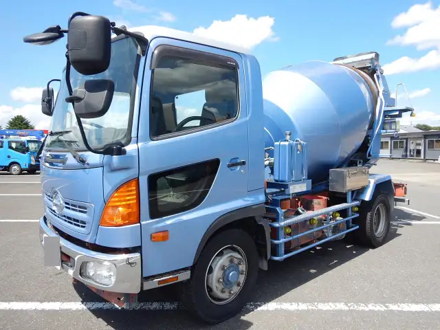 日野 レンジャー 中型/増トン ミキサー・ポンプ LKG-FJ7JDAA H25の中古トラック画像1