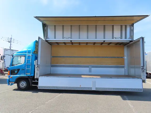 日野 レンジャー 中型/増トン ウイング ベッド TKG-FD7JLAAの中古トラック画像4