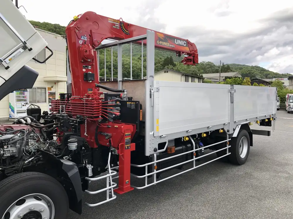 日野 レンジャー 中型/増トン クレーン付 アルミブロック 4段の中古トラック画像3