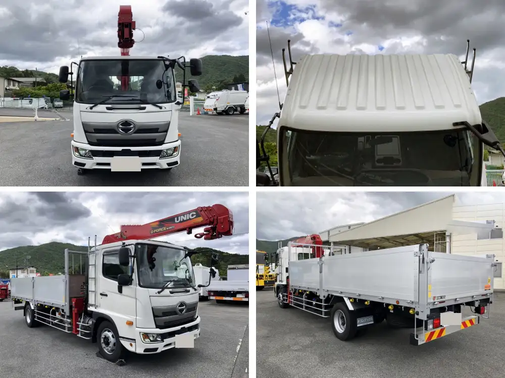 日野 レンジャー 中型/増トン クレーン付 アルミブロック 4段の中古トラック画像5