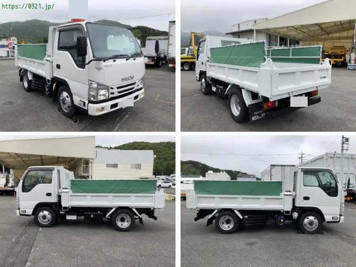 いすゞ エルフ 小型 ダンプ 強化 コボレーンの中古トラック画像5
