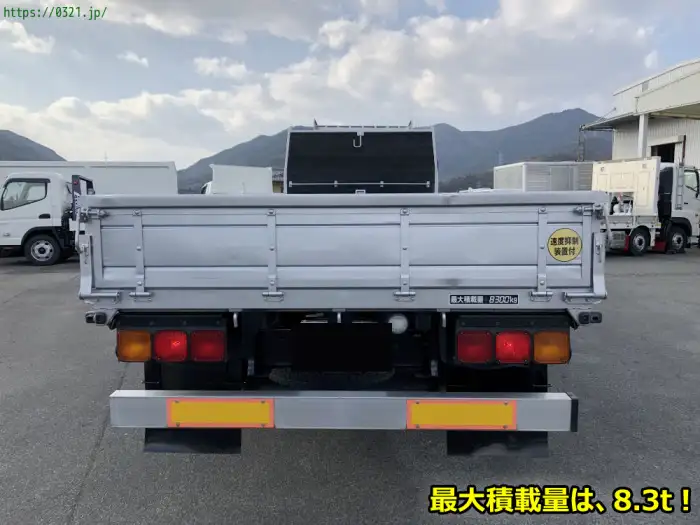 三菱 ファイター 中型/増トン 平ボディ ベッド PJ-FK62FZの中古トラック画像4