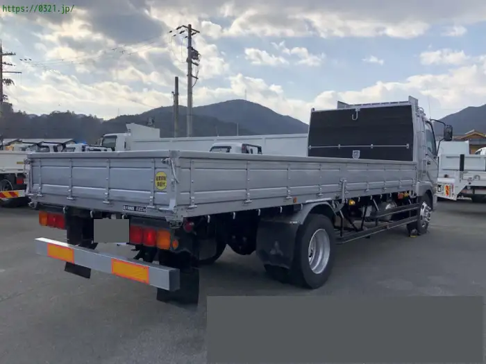 三菱 ファイター 中型/増トン 平ボディ ベッド PJ-FK62FZの中古トラック画像3