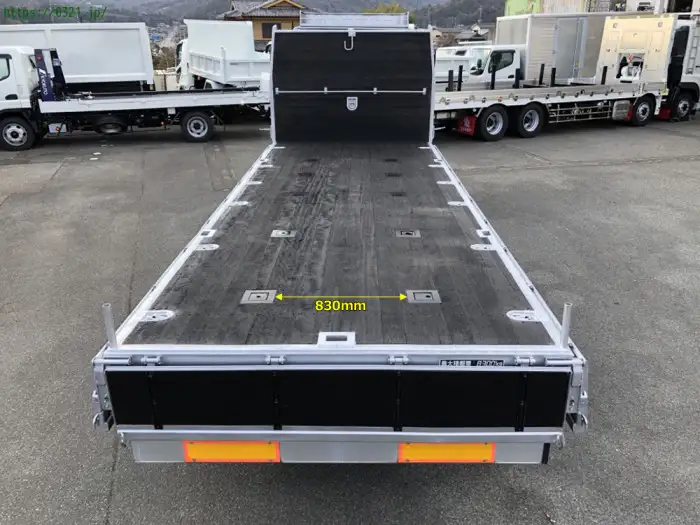三菱 ファイター 中型/増トン 平ボディ ベッド PJ-FK62FZの中古トラック画像8
