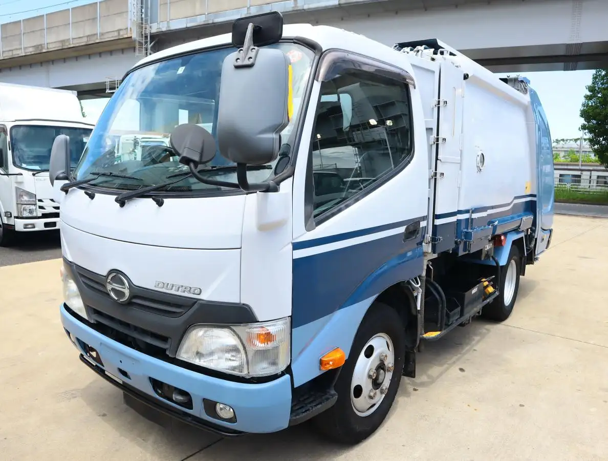 日野 デュトロ 小型 パッカー車 プレス式 TKG-XZU600Xの中古トラック画像1