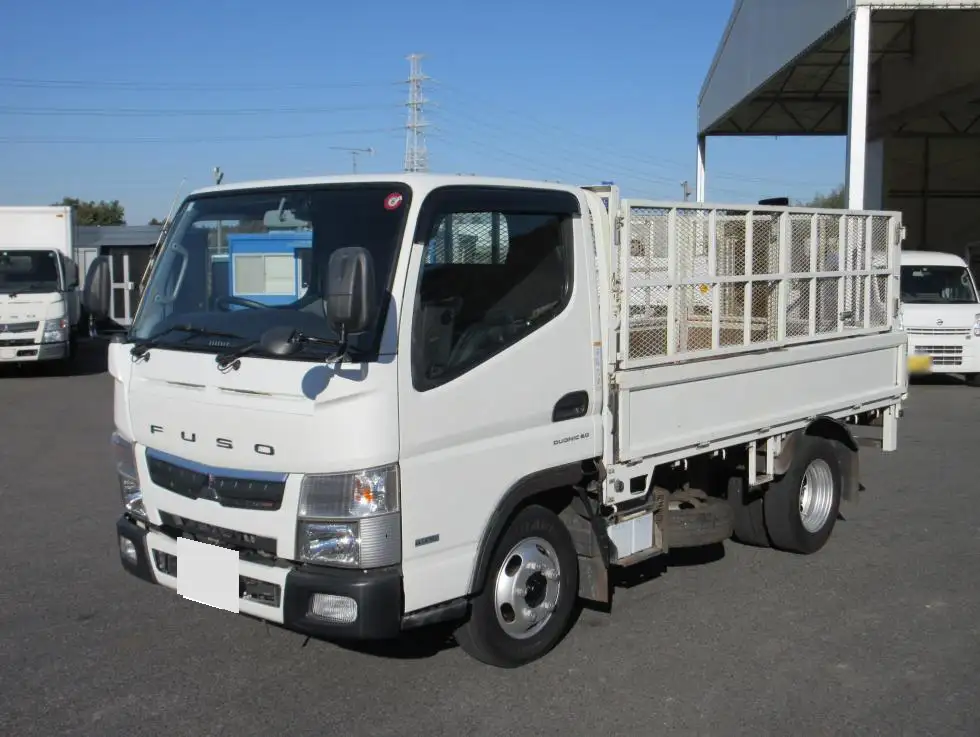三菱 キャンター 小型 平ボディ 床鉄板 TPG-FBA20の中古トラック画像1