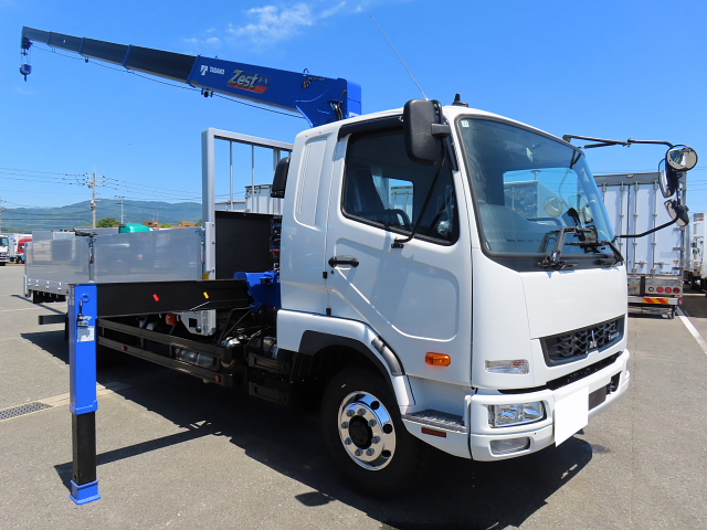三菱 ファイター 中型/増トン クレーン付 アルミブロック 5段の中古トラック画像3