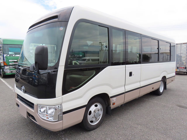 トヨタ コースター 小型 バス マイクロバス SDG-XZB70