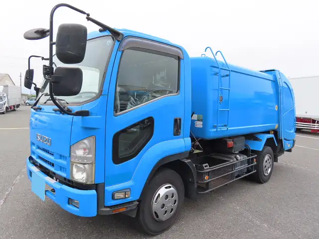 いすゞ フォワード 中型/増トン パッカー車 巻き込み式 回転ダンプ式の中古トラック画像1