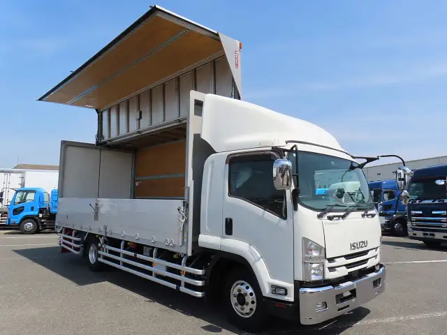いすゞ フォワード 中型/増トン ウイング ベッド 2RG-FSR90S2の中古トラック画像2