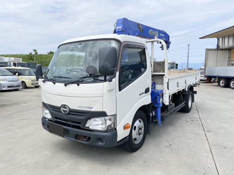 日野 デュトロ 小型 クレーン付 標準ロング TKG-XZU650M