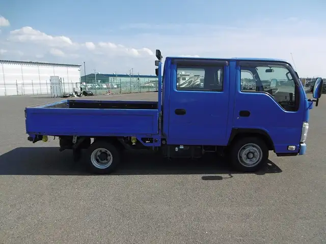 いすゞ エルフ 小型 平ボディ Wキャブ 床鉄板の中古トラック画像3