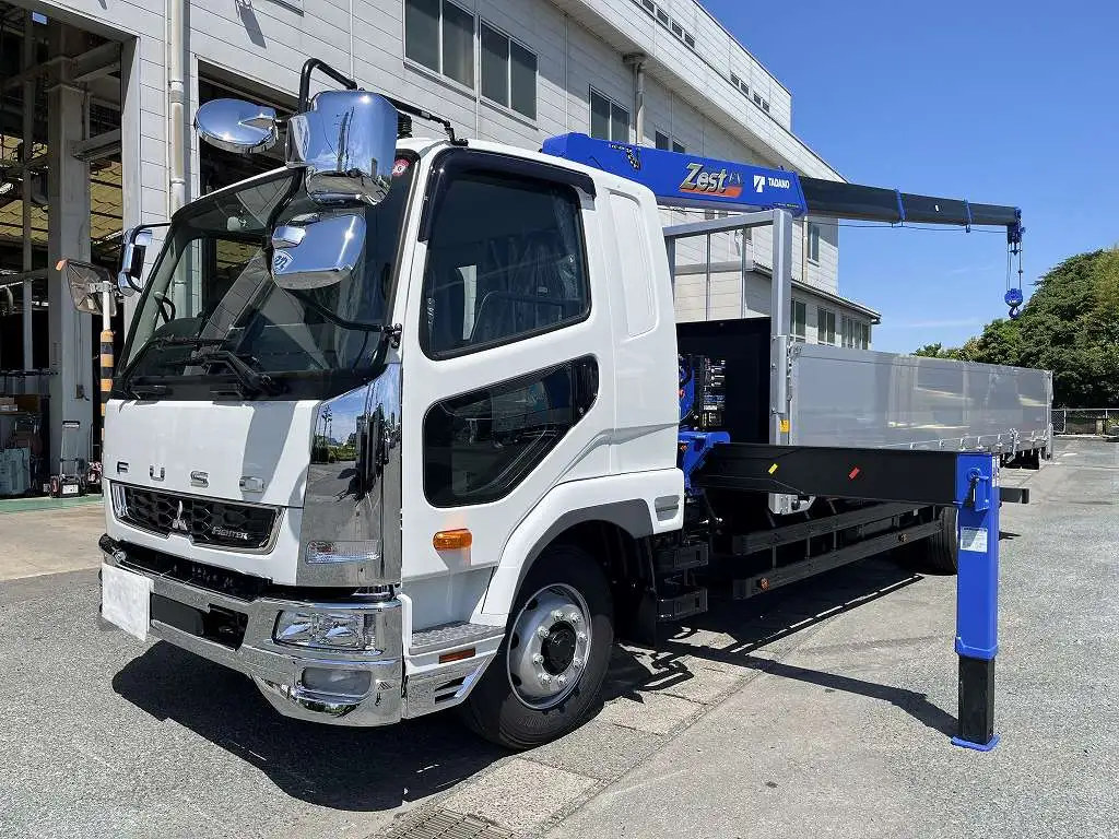 三菱 ファイター 中型/増トン クレーン付 アルミブロック 4段の中古トラック画像7