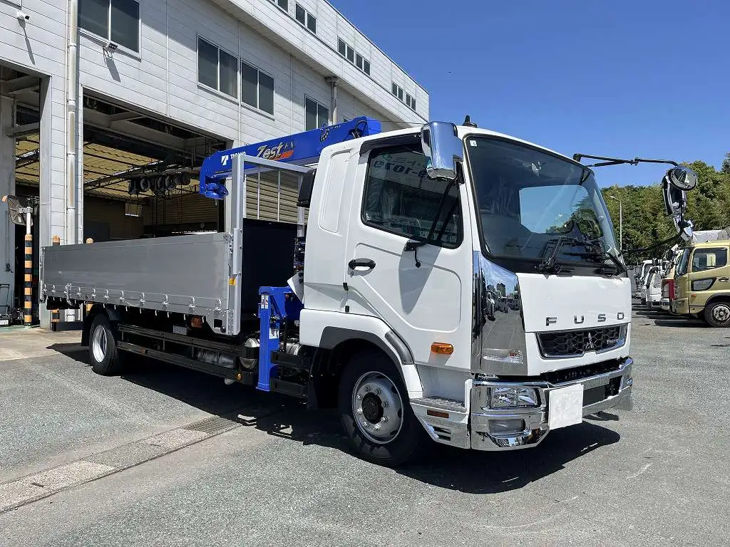 三菱 ファイター 中型/増トン クレーン付 アルミブロック 4段の中古トラック画像2