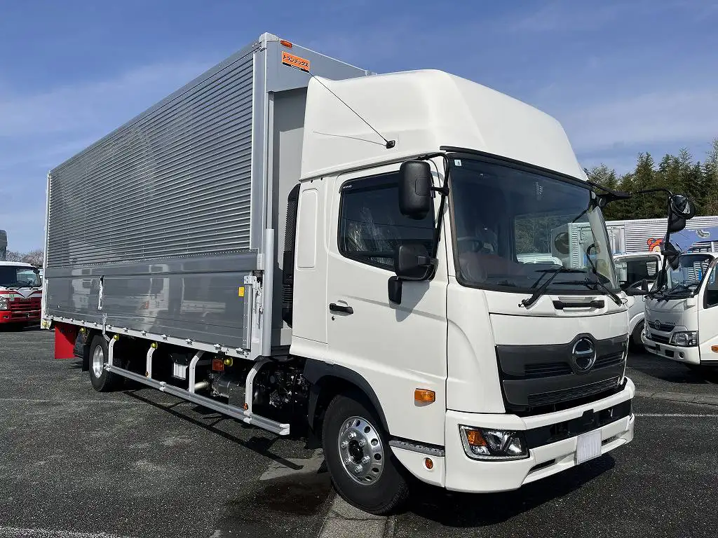 日野 レンジャー 中型/増トン ウイング ベッド 2KG-FD2ABGの中古トラック画像2
