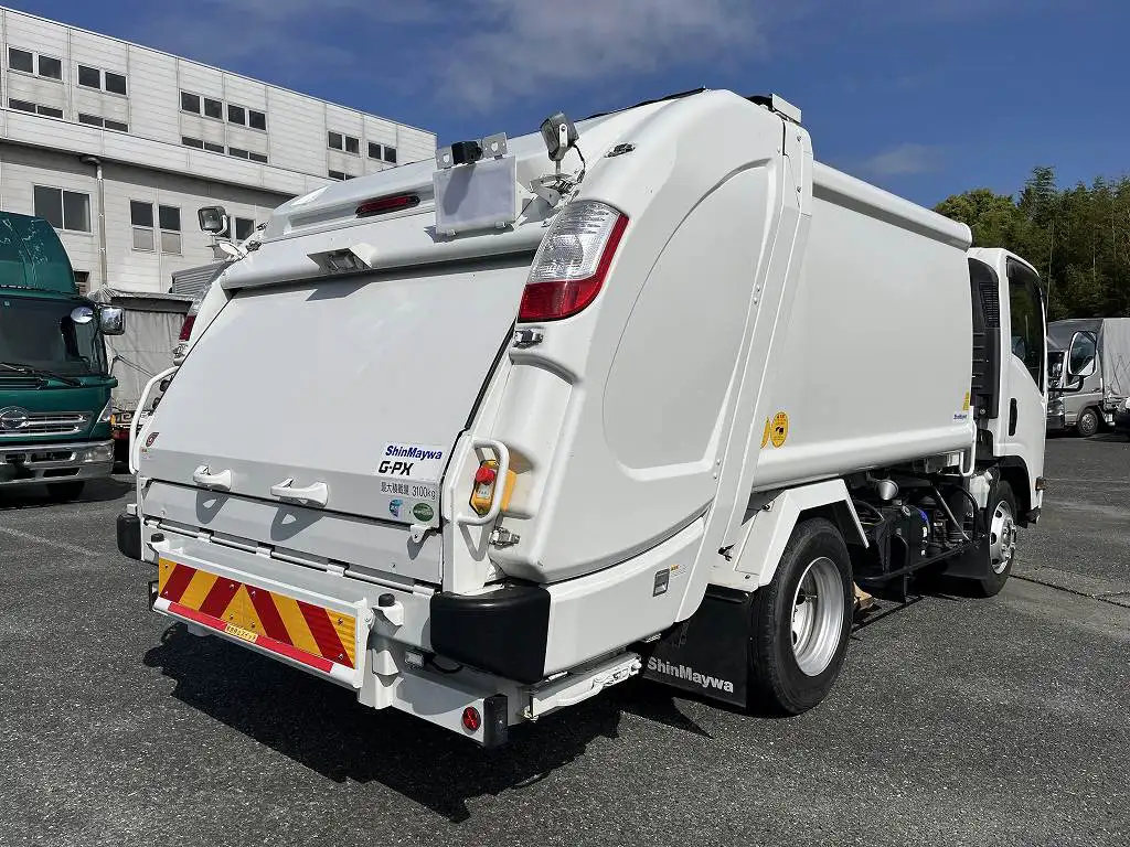 いすゞ エルフ 小型 パッカー車 プレス式 2RG-NPR88YNの中古トラック画像2