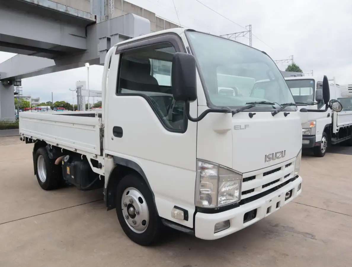 いすゞ エルフ 小型 平ボディ TKG-NKR85A H24の中古トラック画像2