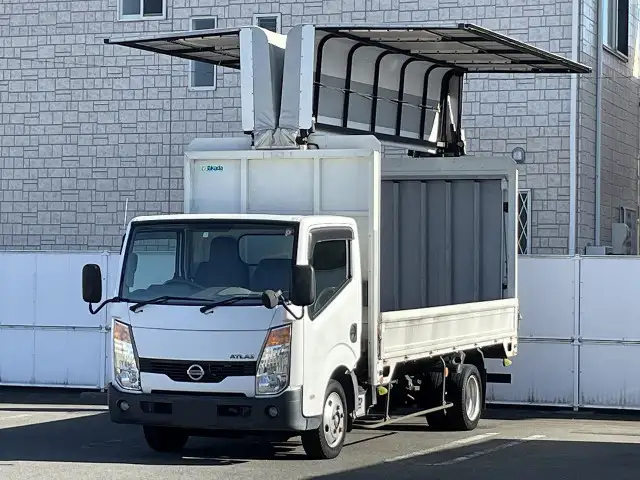 日産 アトラス 小型 ウイング 幌ウイング PDG-TZ3F24の中古トラック画像6
