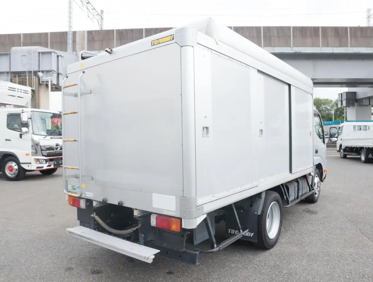 トヨタ ダイナ 小型 アルミバン ボトルカー サイドドアの中古トラック画像3