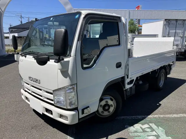 いすゞ エルフ 小型 平ボディ パワーゲート SKG-NJR85Aの中古トラック画像1