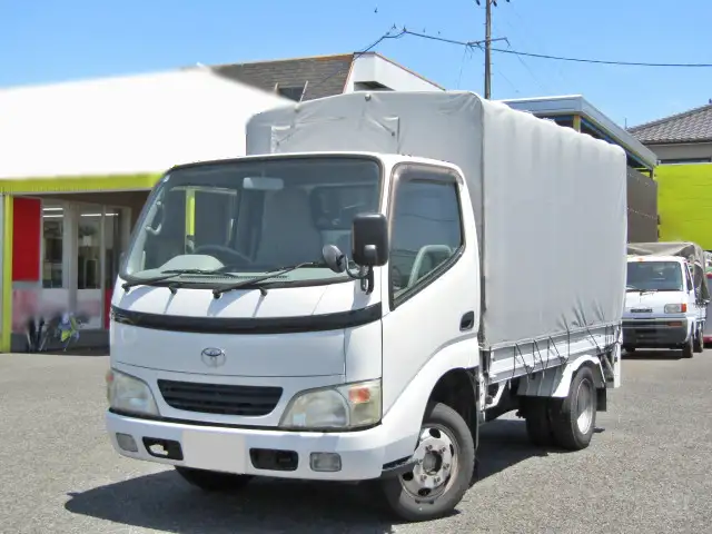 トヨタ トヨエース 小型 平ボディ 幌 パワーゲートの中古トラック画像1