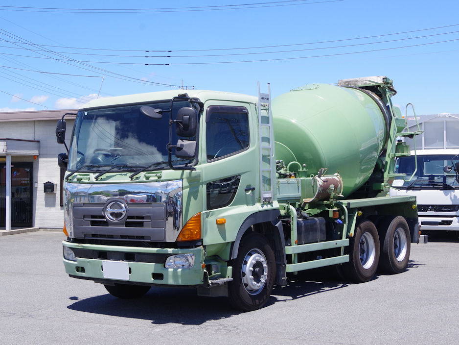 日野 プロフィア 大型 ミキサー・ポンプ ミキサー車 QPG-FS1AKDA