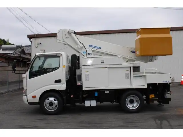 日野 デュトロ 小型 高所・建柱車 高所作業車 電工仕様の中古トラック画像3