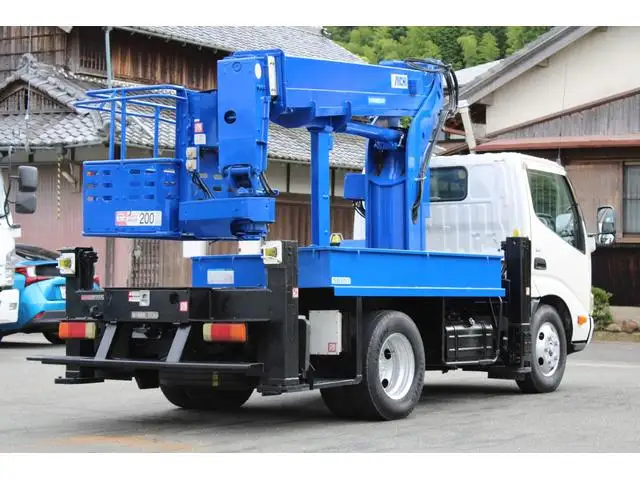 日野 デュトロ 小型 高所・建柱車 高所作業車 電工仕様の中古トラック画像2