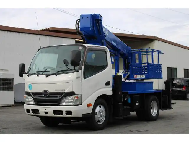 日野 デュトロ 小型 高所・建柱車 高所作業車 電工仕様の中古トラック画像1