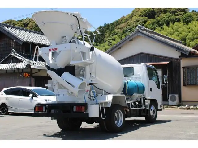いすゞ エルフ 小型 ミキサー・ポンプ TKG-NKR85N H25の中古トラック画像2
