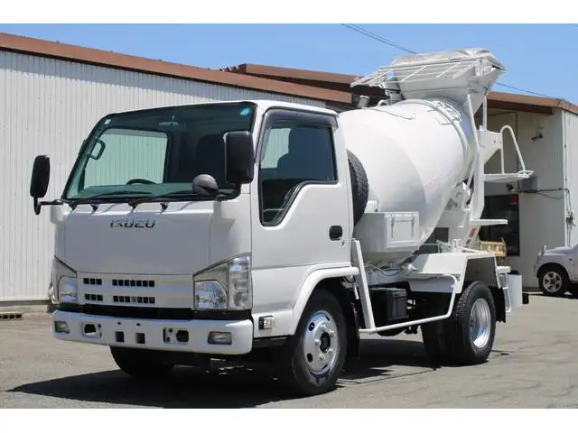いすゞ エルフ 小型 ミキサー・ポンプ TKG-NKR85N H25の中古トラック画像1
