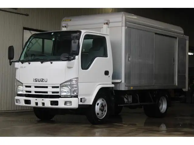 いすゞ エルフ 小型 アルミバン ボトルカー 床鉄板 の中古トラック【車両No.166543】