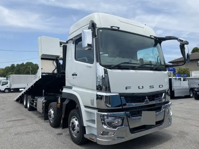三菱 スーパーグレート 大型 車両重機運搬 ハイルーフ ウインチの中古トラック画像2