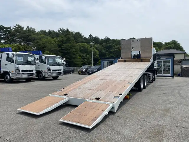 三菱 スーパーグレート 大型 車両重機運搬 ハイルーフ ウインチの中古トラック画像6