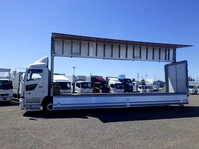 日野 プロフィア 大型 ウイング エアサス QKG-FN1AWAGの中古トラック画像7