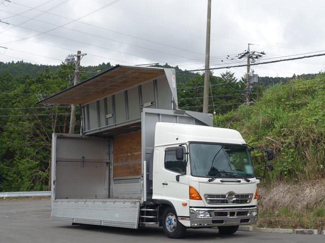 日野 レンジャー 中型/増トン ウイング ワイド TKG-GD7JLAG