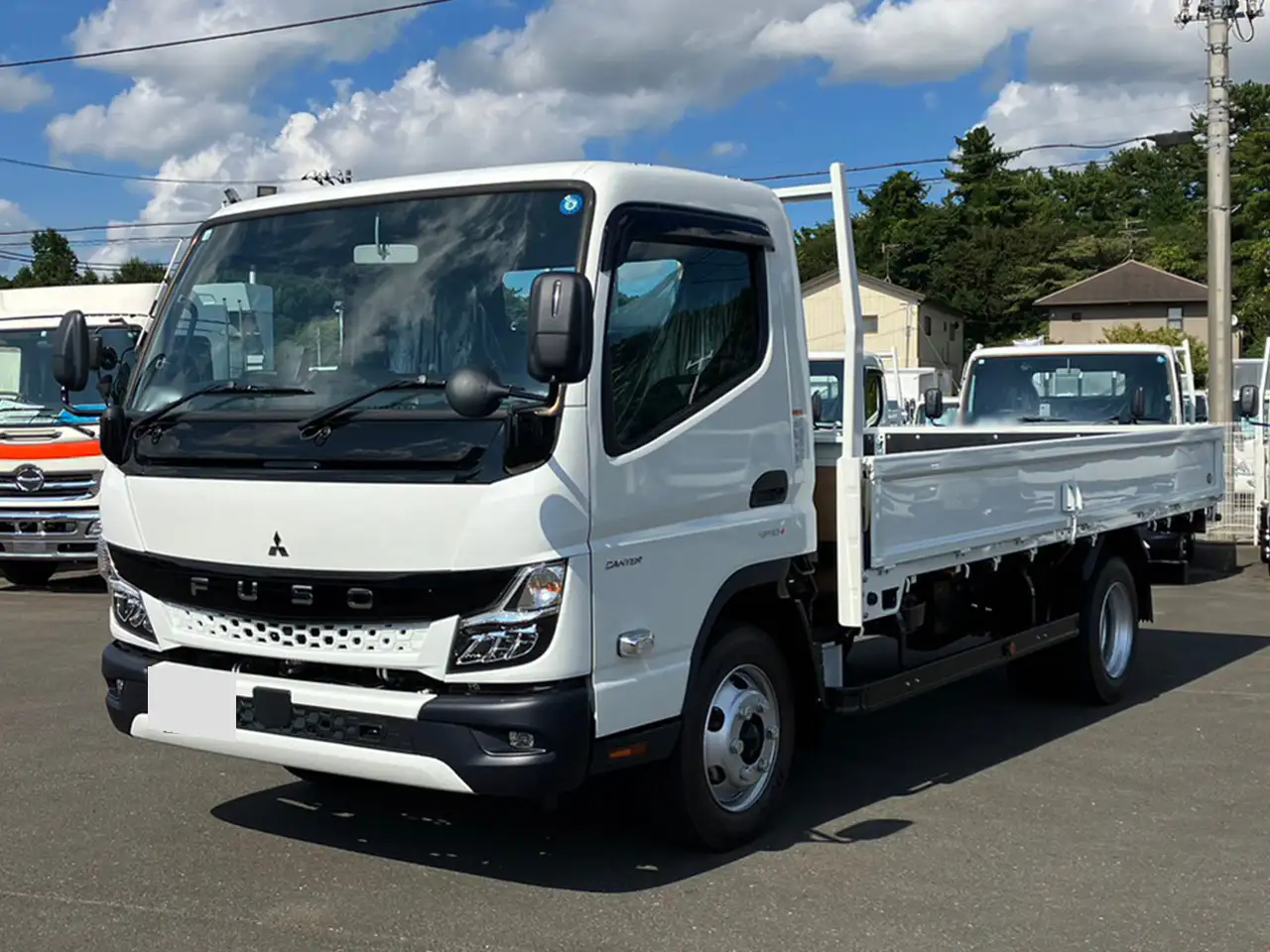 三菱 キャンター 小型 平ボディ 2RG-FEB80 R5の中古トラック画像1