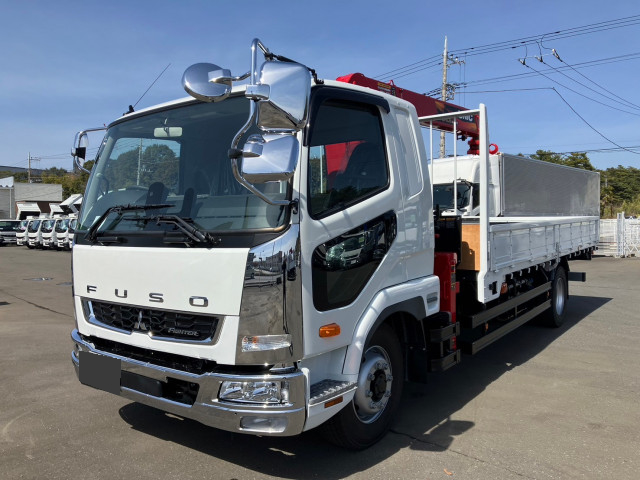 三菱 ファイター 中型/増トン クレーン付 ワイド 2KG-FK62FZ