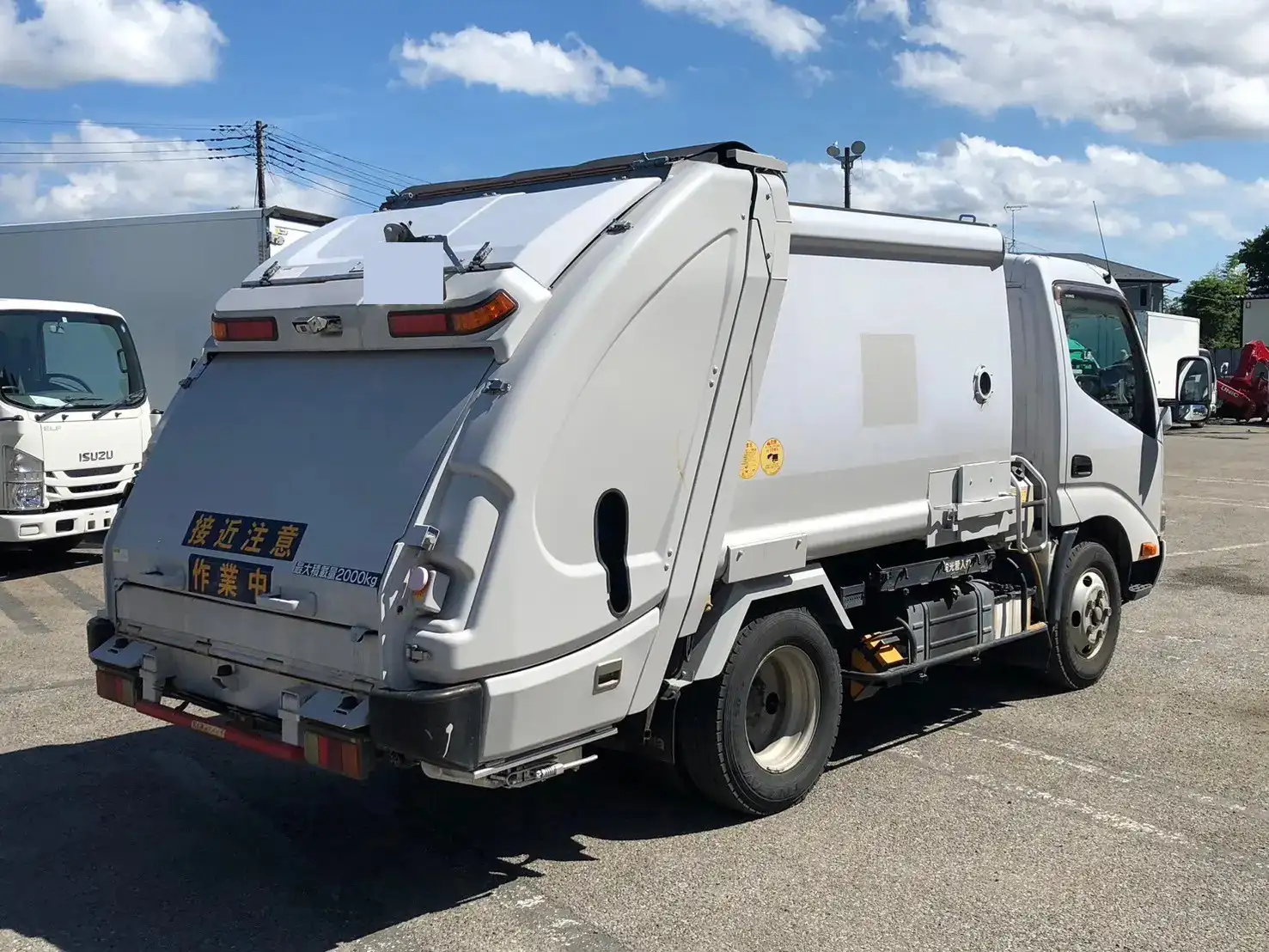日野 デュトロ 小型 パッカー車 プレス式 TKG-XZU600Xの中古トラック画像3