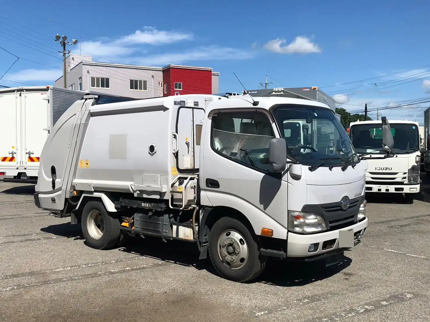 日野 デュトロ 小型 パッカー車 プレス式 TKG-XZU600Xの中古トラック画像2