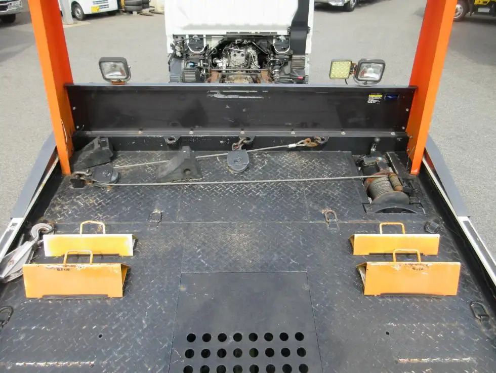 三菱 キャンター 小型 車両重機運搬 ラジコン ウインチの中古トラック画像6