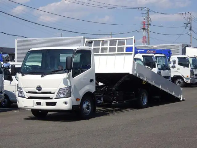 日野 デュトロ 小型 車両重機運搬 ウインチ 2PG-XZU722M の中古トラック【車両No.166773】