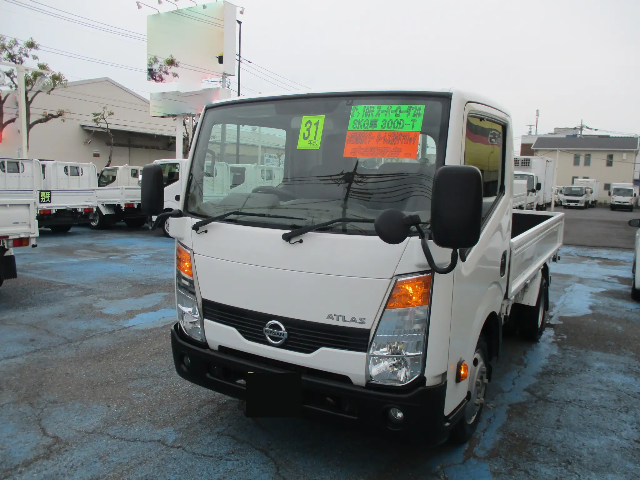 日産 アトラス 小型 平ボディ SKG-TZ2F24 H31/R1｜画像1