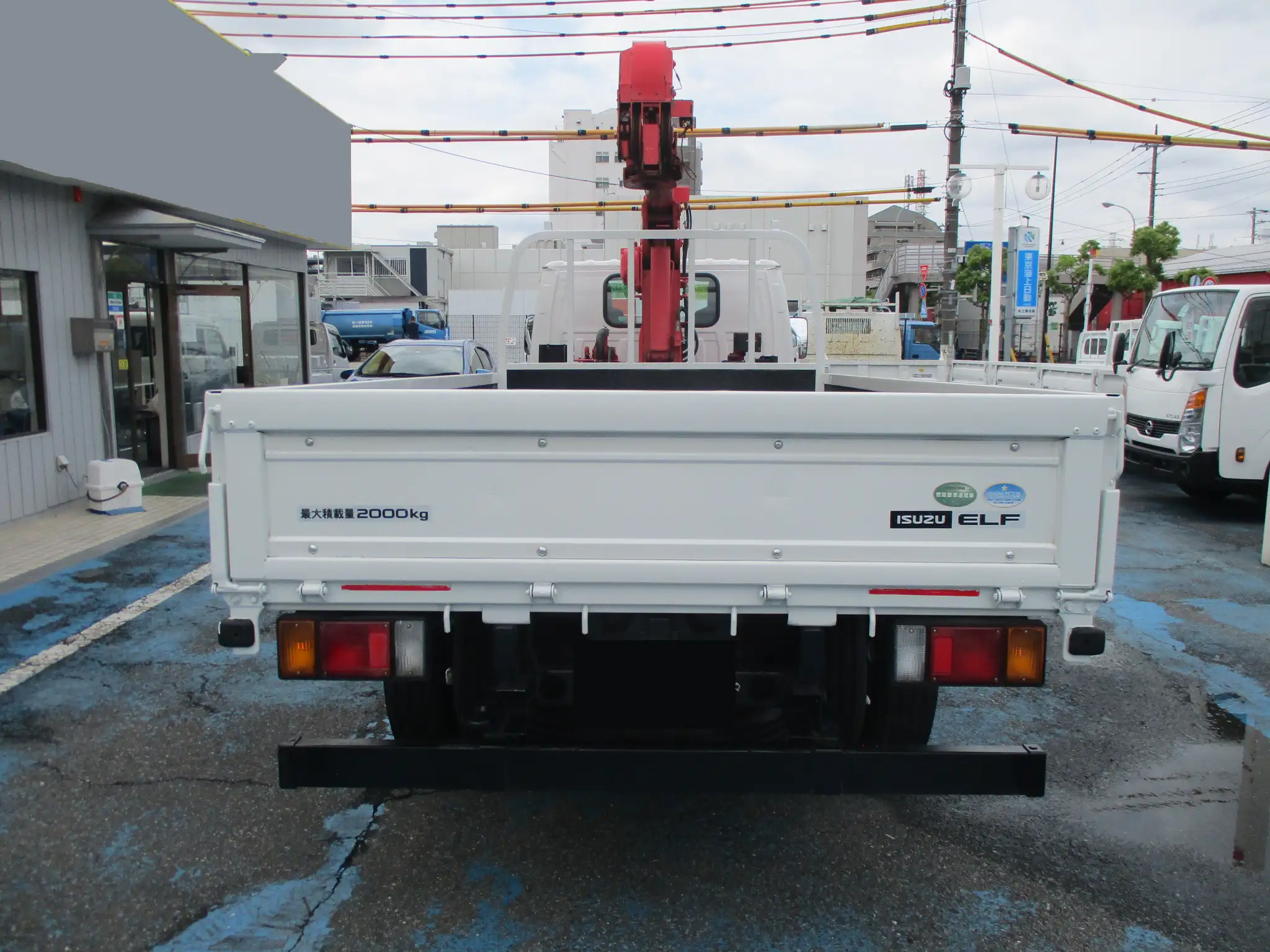 いすゞ エルフ 小型 クレーン付 3段 ラジコンの中古トラック画像4