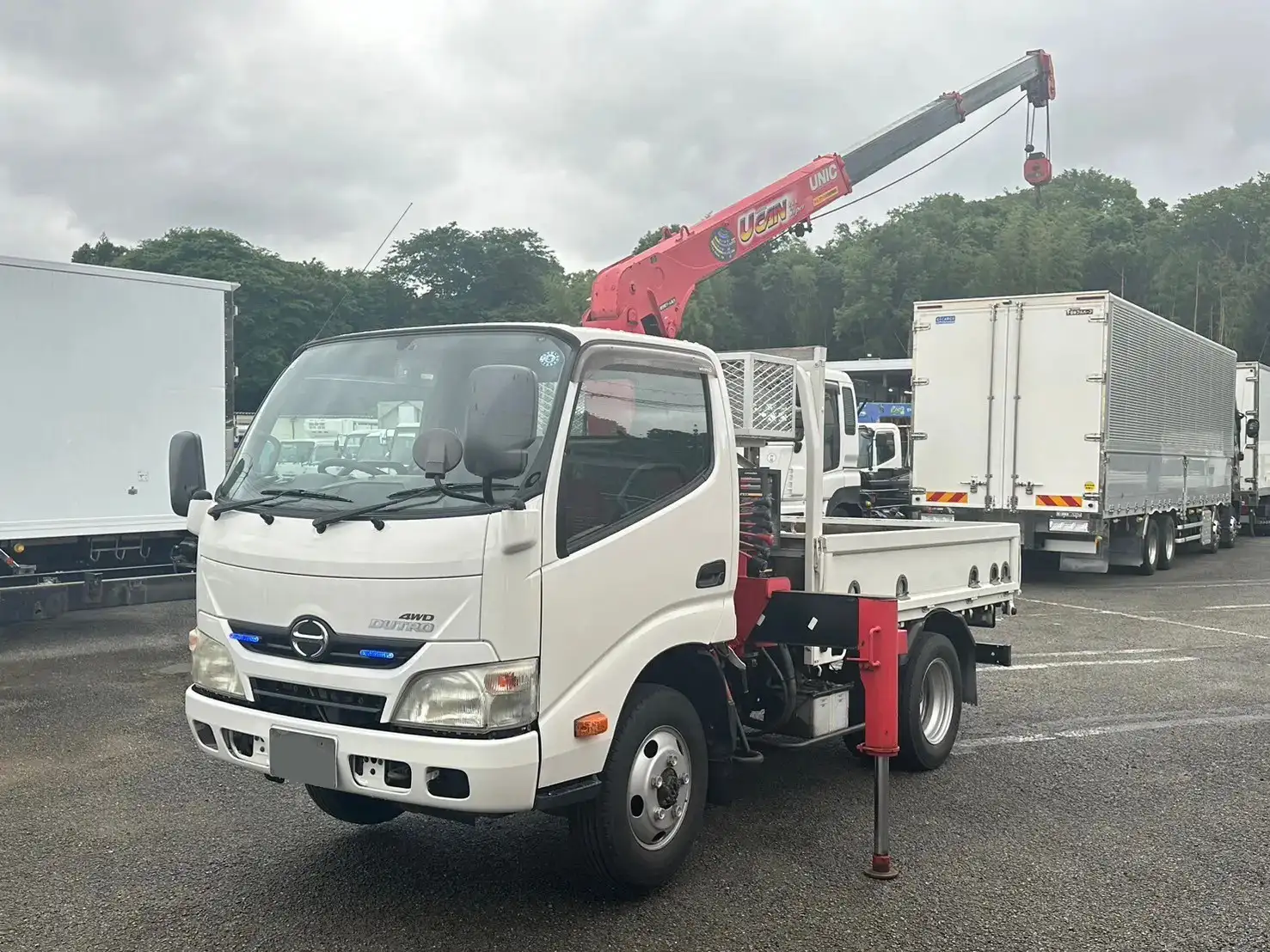 日野 デュトロ 小型 クレーン付 10尺 SKG-XZU675M の中古