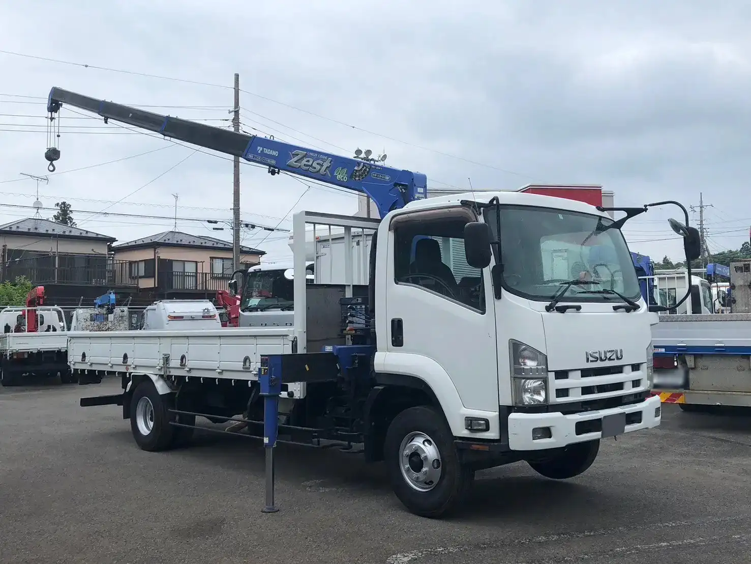 いすゞ フォワード 中型/増トン クレーン付 4段 ラジコンの中古トラック画像2