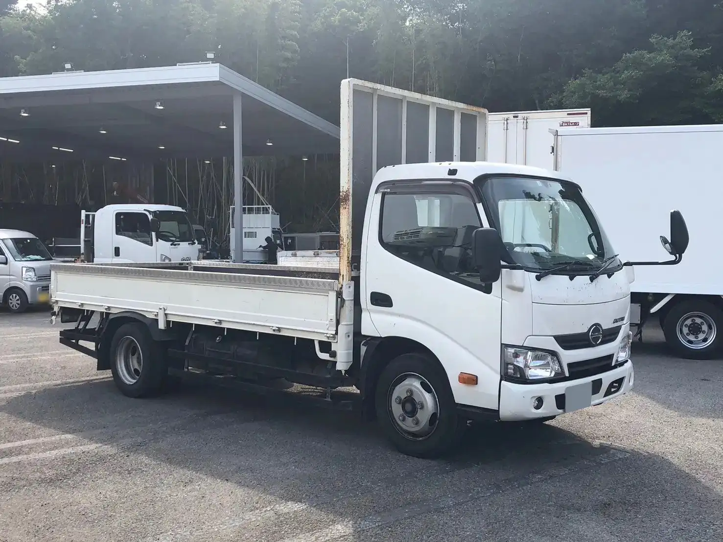 日野 デュトロ 小型 平ボディ TKG-XZU655M H31/R1の中古トラック画像2