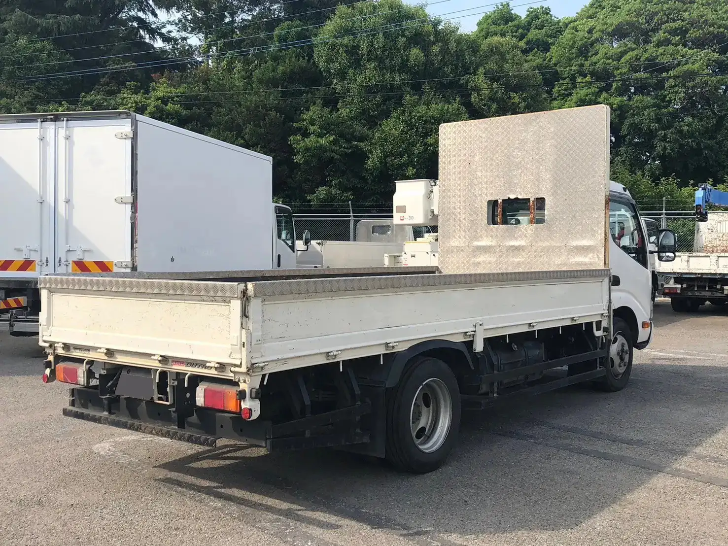 日野 デュトロ 小型 平ボディ TKG-XZU655M H31/R1の中古トラック画像3